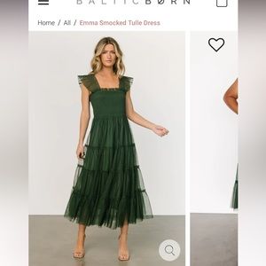 Baltic Born dress . Beautiful green color. 1xl. New with tags!